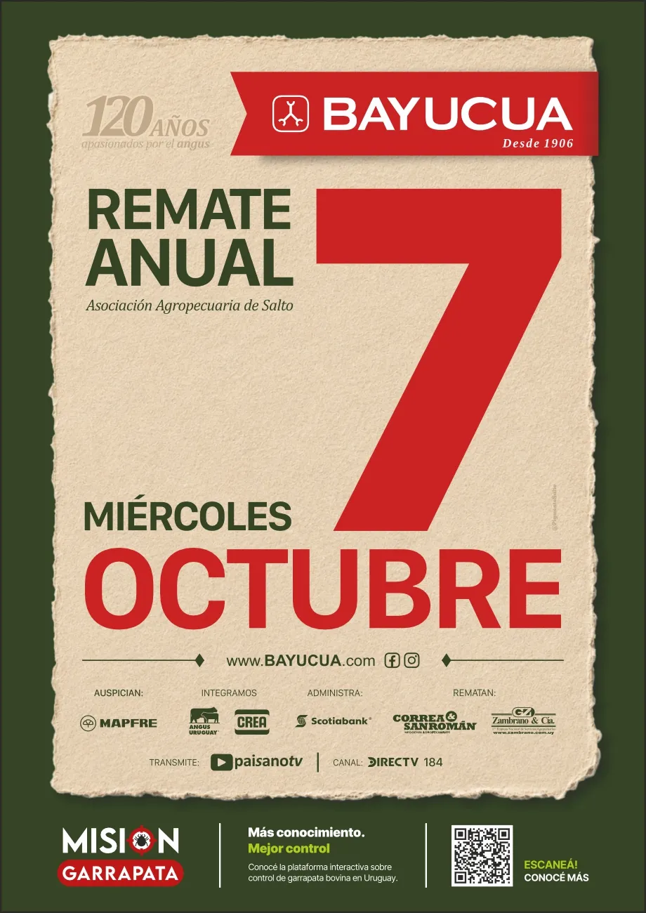 Afiche Remate 2026